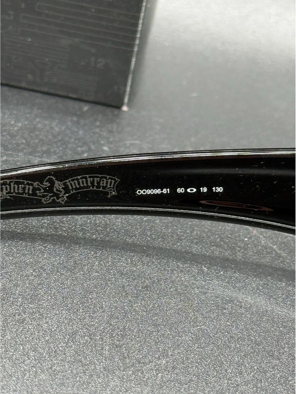 Oakley Fuel Cell Stephen Murray Polished Black/Black Iridium OO9096-61